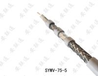 四屏蔽電視同軸線 SYWV-75-5(4P)(AL96編)